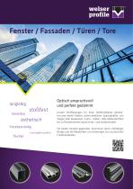 Branchenblatt Fenster, Fassaden, Türen und Tore-1