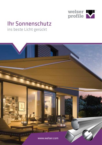 Branchenblatt Sonnenschutz