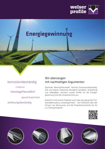 Folder Energiegewinnung