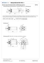 Hubspindelantrieb Mini Technische Dokumentation - 10