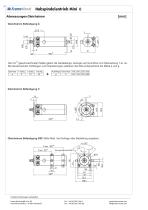 Hubspindelantrieb Mini Technische Dokumentation - 12