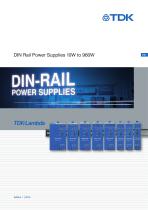 DIN Rail Power Supplies 10W to 960W