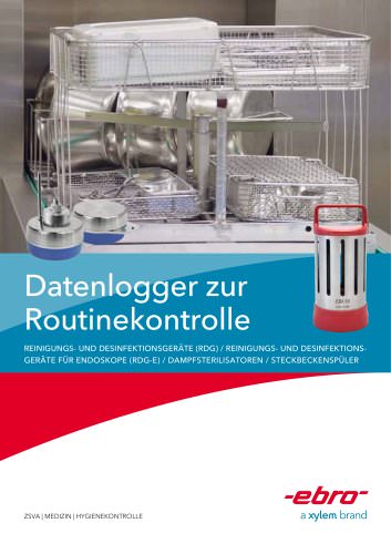 Datenlogger für die Routinekontrolle