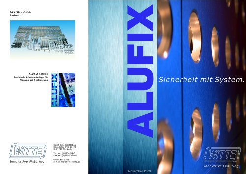 ALUFIX - Sicherheit mit System