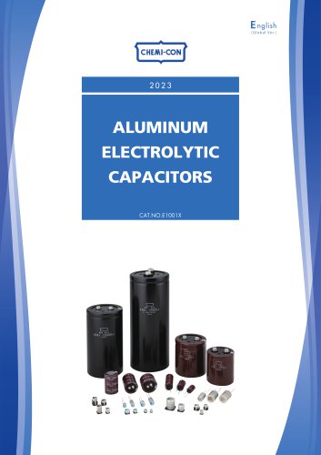 ALUMINUM ELECTROLYTIC CAPACITORS