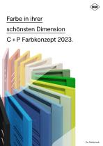 Farbe in ihrer schönsten Dimension C+P Farbkonzept 2023. - 1