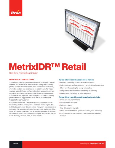 MetrixIDR&trade; Retail