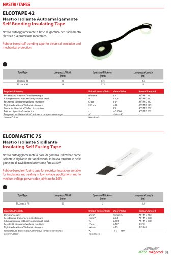 ELCOMASTIC 75 – Insulating Self Fusing Tape