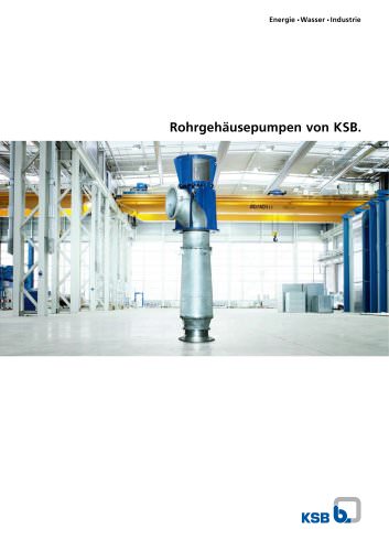 Rohrgehäusepumpen von KSB.