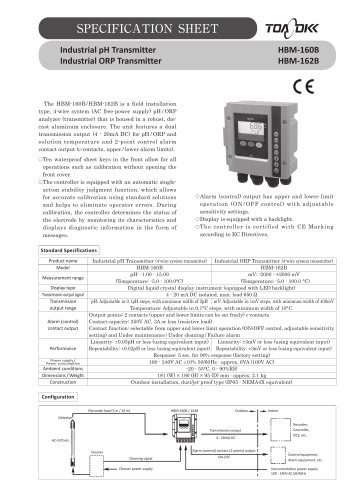 HBM-160B/HBM-162B