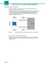 Bedienungsanleitung Battery Cell Simulator Typ 2500-Z100-16