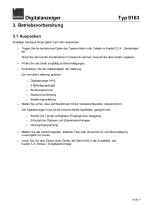 Bedienungsanleitung Digitalanzeiger Typ 9163-17