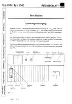 Bedienungsanleitung Meß- und Prüfautomat RESISTOMAT® Typ 2304-18