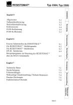 Bedienungsanleitung Meß- und Prüfautomat RESISTOMAT® Typ 2304-9