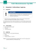 Bedienungsanleitung Typ 8565-12