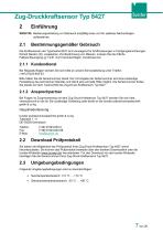Bedienungsanleitung Zug-Druck-Kraftsensor Typ 8427 2025-7