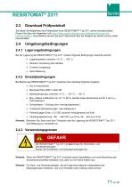 BETRIEBSANLEITUNG RESISTOMAT® Typ 2311 (2025)-11