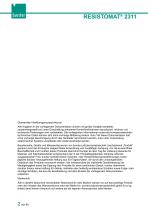 BETRIEBSANLEITUNG RESISTOMAT® Typ 2311 (2025)-2