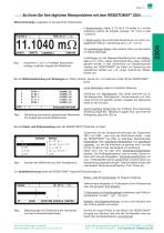 Datenblatt - Hochpräziser Mess- und Prüfautomat RESISTOMAT® Typ 2304-5
