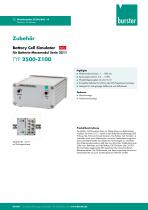 Datenblatt Typ 2500-Z100-1