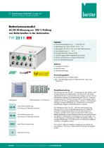 Datenblatt Typ 2511