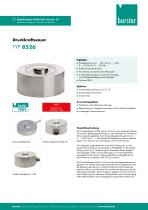 Datenblatt  Typ 8526 (2025)
