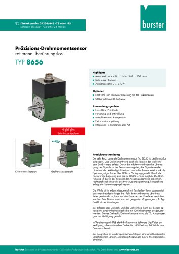 Datenblatt Typ 8656