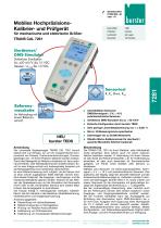 Datenblatt Typ TRANS CAL 7281