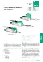 Datenblatt Typen 8712 und 8713