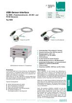 Datenblatt USB-Sensor-Interface Typ 9206