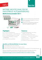 Flyer Batterietester 2511