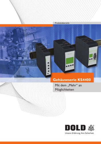 Flyer Elektronikgehäuse KS 4400