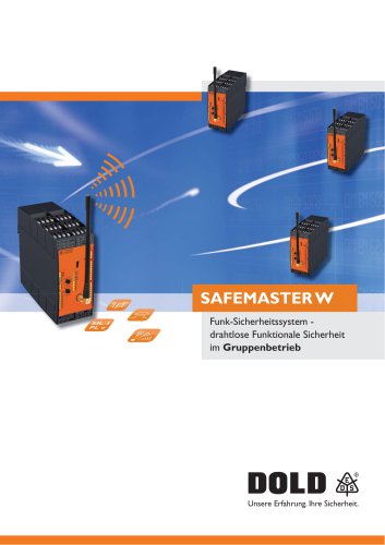 SAFEMASTER W Gruppenbetrieb