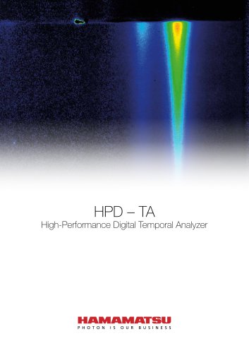 HPD-TA High-Performance Digital Temporal Analyzer