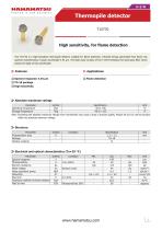 Thermopile detector T15770