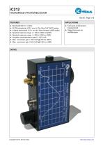 iC212 HIGHSPEED PHOTORECEIVER