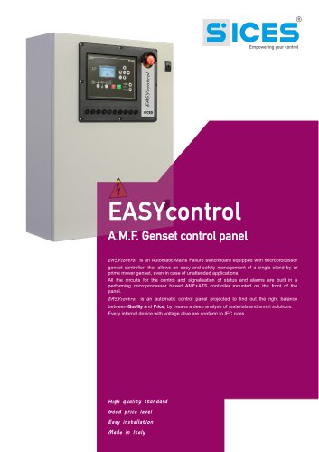 EASYCONTROL - AMF Control panel