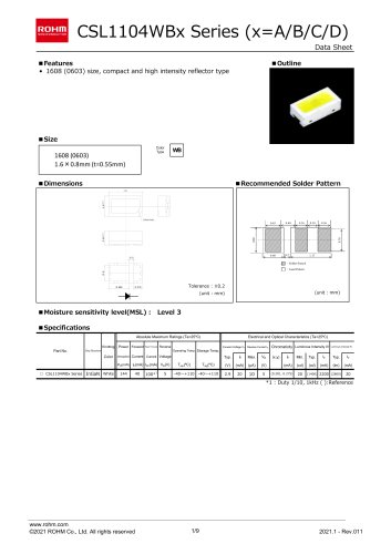 CSL1104WBx Series (x=A/B/C/D)