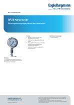 SP23 Manometer