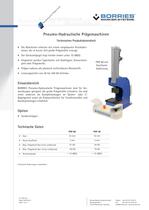 Pneumo-Hydraulische Prägemaschinen - 1