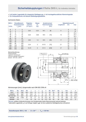 Datenblatt SKX-L