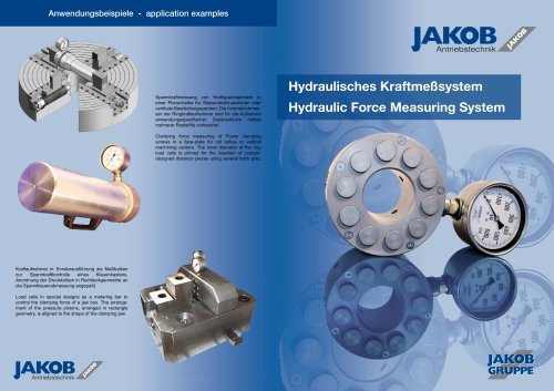 Hydraulic load  cells