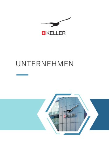 Keller Unternehmensbroschüre