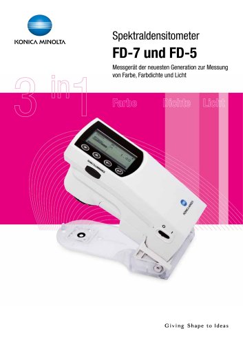 Spektraldensitometer FD-7 und FD-5