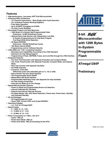ATmega1284P Preliminary