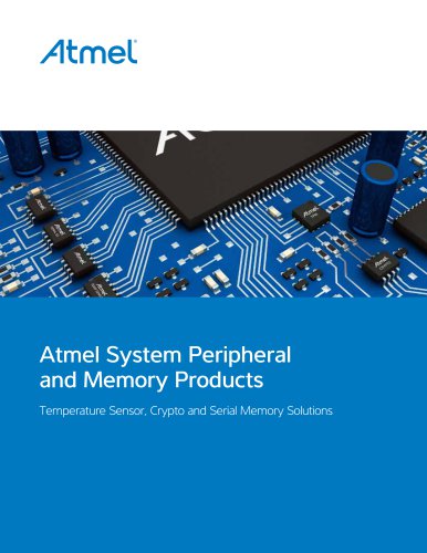 Atmel System Peripheral and Memory Products Brochure