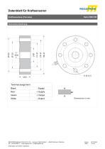 Druckkraftmessdose KMC180 - 3