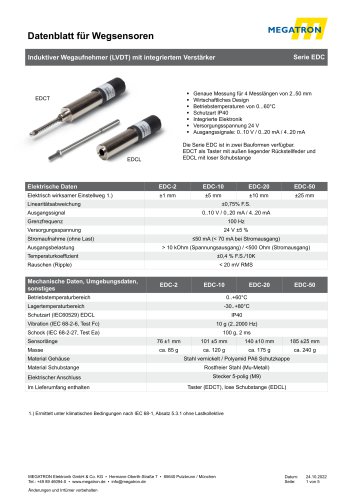 EDC Brochure de