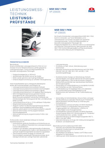 MSR 500/1