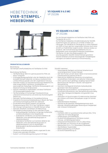 VS SQUARE II 6.5 MC